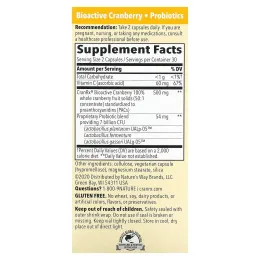 Nature's Way, CranRx, Специально для женщин, с пробиотиками, 60 вегетарианских капсул