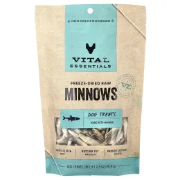 Vital Essentials, сублимированные необработанные лакомства для собак, со вкусом мелиссы, 70,9 г (2,5 унции)