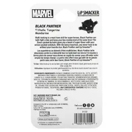 Lip Smacker, Бальзам Marvel Superhero, Black Panther, мандарин, 4 г