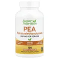 Super Nutrition, ПЭА (пальмитоилэтаноламид), 120 вегетарианских капсул (300 мг в 1 капсуле)