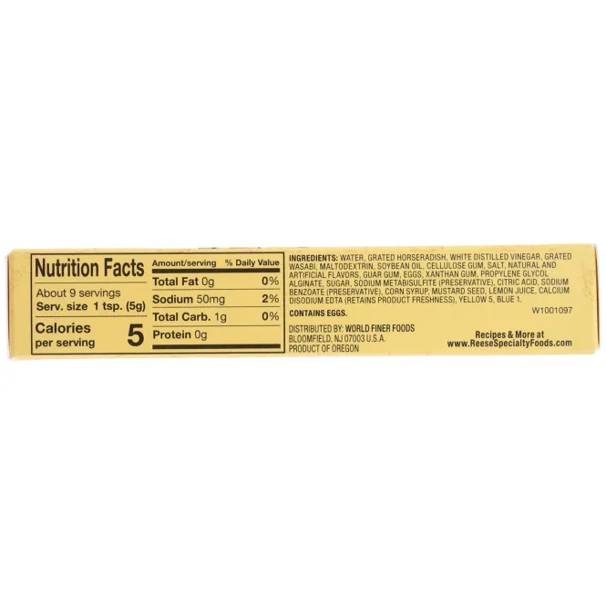 Reese, Horseradish, Wasabi, 1.5 oz (43 g)