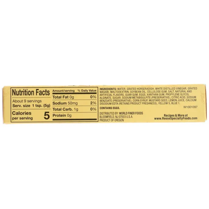 Reese, Horseradish, Wasabi, 1.5 oz (43 g)