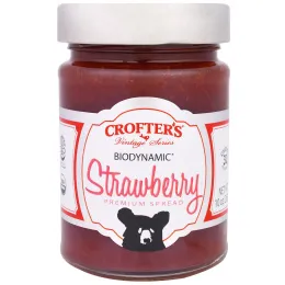 Crofter's Organic, Биодинамика, Премиум Спред, Клубника, 10 унций (283 г)