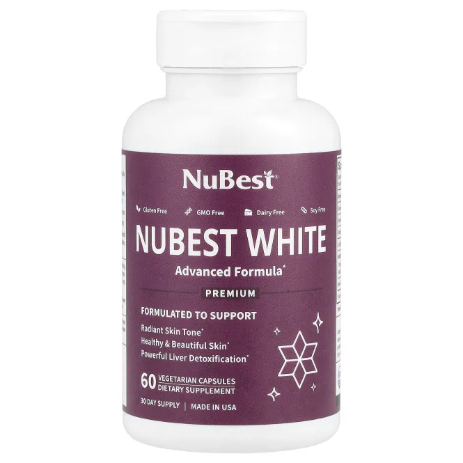 NuBest, Nubest White, 60 вегетарианских капсул