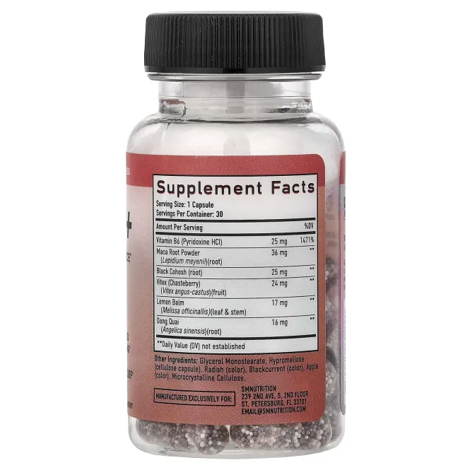 SMNutrition, PMS+, 30 капсул