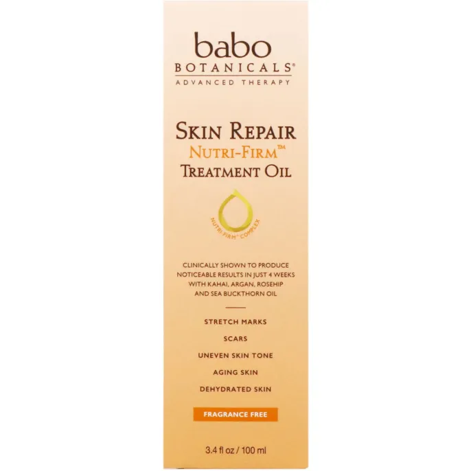 Babo Botanicals, Восстановление кожи, Nutri-Firm, масло для ухода, 100 мл