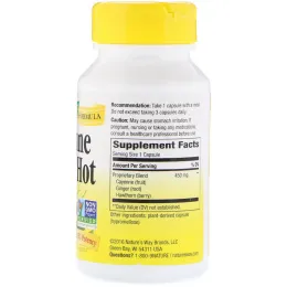 Nature's Way, Cayenne Extra Hot, 100 Veg. Capsules