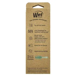 Wet Brush, Go Green, средство для расчесывания волос, розовый, 1 кисть