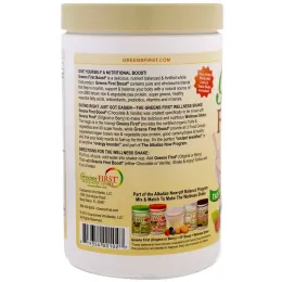 Greens First, для стимуляции, порошок с французской ванилью, 300 г (10,5 унции)