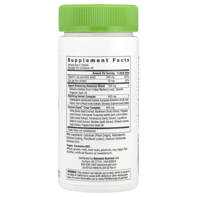 Rainbow Light, Counter Attack ("Контр-атака"), 90 таблеток