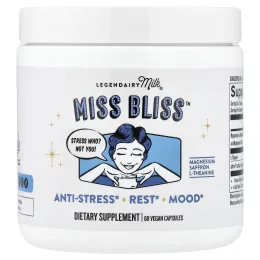 Legendairy Milk, Miss Bliss™, 60 веганских капсул