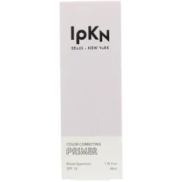 IPKN, Корректирующий цвет праймер с SPF 15, пурпурный, 1,35 ж. унц. (40 мл)