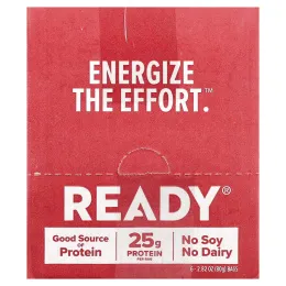 Ready, Протеиновые шарики, барбекю, 6 пакетиков по 80 г (2,82 унции)