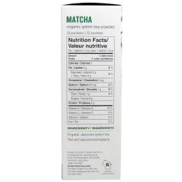 Rishi Tea, Матча, органический порошок зеленого чая, 12 пакетов, 18 г (0,63 унции)