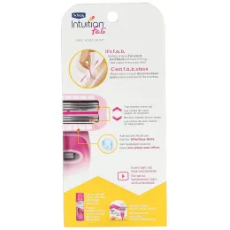 Schick, Intuition F.A.B., 1 бритва, 2 кассеты