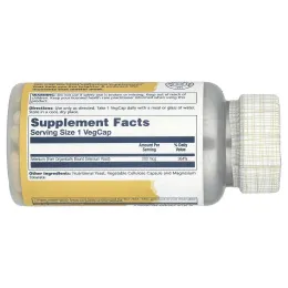 Solaray, Селен, 200 мкг, 100 вегетарианских капсул