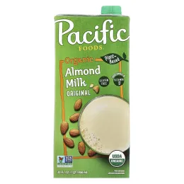 Pacific Foods, органическое миндальное молоко, оригинальное, 946 мл (32 жидк. унции)