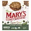 Mary's Gone Crackers, органические крекеры из суперсемена, халапеньо, средний, 156 г (5,5 унции)