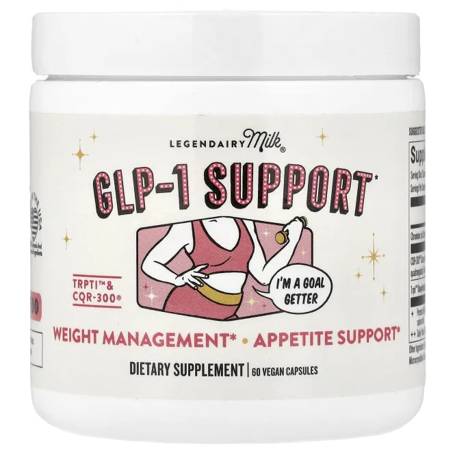 Legendairy Milk, GLP-1 Support, 60 веганских капсул