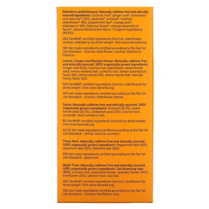 Pukka Herbs, Organic Herbal Tea Collection, 20 Herbal Tea Sachets, 1.21 oz (34.4 g)