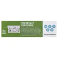 Lunchskins, биоразлагаемые пакеты для снеков на застежке, 50 шт.