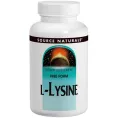 Source Naturals, L-лизин, 500 мг, 250 таблеток