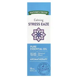 Nature's Truth, Чистое эфирное масло, снимающее стресс, 15 мл (0,51 жидк. унц.)