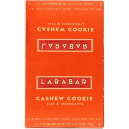 Larabar, Печенье с кешью, 16 печений, 1,7 унции (48 г) каждое