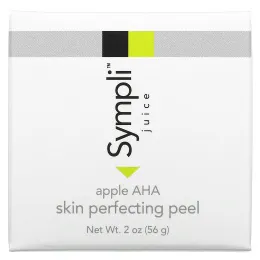 Sympli Beautiful, Juice, пилинг для улучшения состояния кожи с яблочным соком и АГК, 56 г (2 унции)
