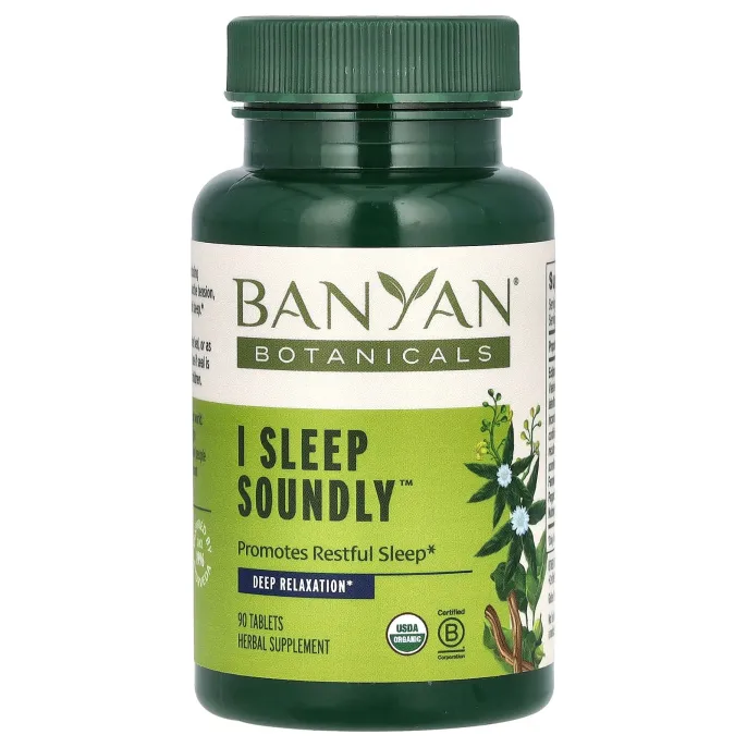 Banyan Botanicals, Я крепко сплю, 90 таблеток