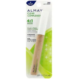 Almay, Clear Complexion Concealer, 200, Light/Medium, 0.18 fl oz (5.3 ml)