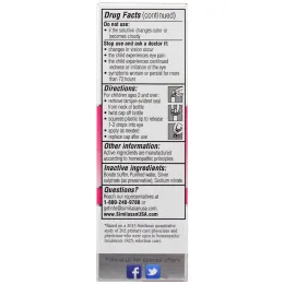 Similasan, Детское лекарство от раздражения глаз, стерильные глазные капли, от 2 лет и старше, 0,33 жидких унций (10 мл)