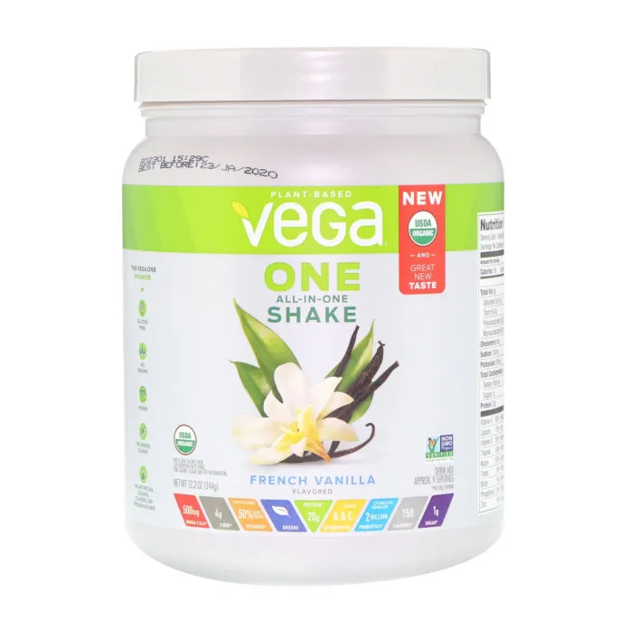 Vega, One, коктейль «все в одном», французская ваниль (334 г)