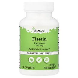 Vitacost, Fisetin Flavonoid, 100 mg, 30 Capsules