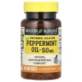 Mason Natural, Масло мяты перечной, 50 мг, 90 капсул