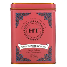 Harney & Sons, Fine Teas, Чай Улун с гранатом, 20 чайных саше, 1,4 унций (40 г)
