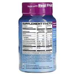 The Smurfs, жевательная добавка для укрепления иммунитета, для детей от 3 лет, ягодный вкус, 40 жевательных конфет