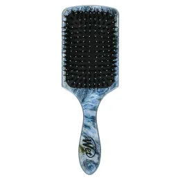 Wet Brush, Кисть для усиления блеска с аргановым маслом, синий цвет, 1 шт.