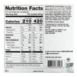 Lenny & Larry's, Complete Cookie, овсяные хлопья с изюмом, 12 печений, 4 унции (113 гр)