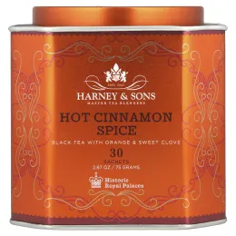 Harney & Sons, острая корица, 30 пакетиков, 75 г (2,67 унции)