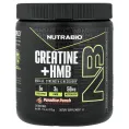 NutraBio, креатин + HMB, пунш, 313 г