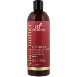 Artnaturals, Шампунь с маслом ши, авокадо и личи, Увлажняющий шелк, Для сухих волос, 16 ж. унц.(473 мл)