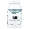 NutraBio, печень, 90 капсул