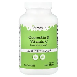 Vitacost, Quercetin & Vitamin C, 180 Capsules