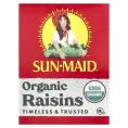 Sun-Maid, мини-снеки из органического изюма, сушеного на солнце, 12 упаковок по 0,5 унции