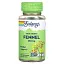Solaray, True Herbs, фенхель, 450 мг, 100 растительных капсул