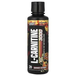 Nutrex Research, L-карнитин 3000, со вкусом манго и чамой, 465 мл (15,72 жидк. унции)