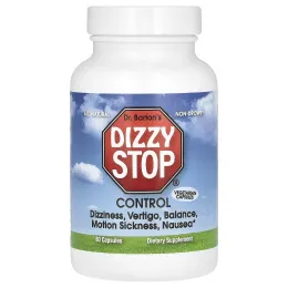 Dr. Barton's, Dizzy Stop Control, 80 капсул