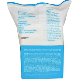 Alba Botanica, Хорошо и Чисто, очищающие влажные салфетки с двойной текстурой, безмасляные, 30 влажных салфеток