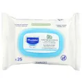 Mustela, Baby, очищающие салфетки с авокадо, 25 салфеток